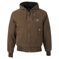 Men's Tall Cheyenne Boulder Cloth™ Hooded Jacket with Tricot Quilt Lining Thumbnail