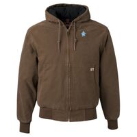Men's Tall Cheyenne Boulder Cloth™ Hooded Jacket with Tricot Quilt Lining Thumbnail