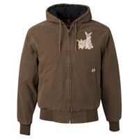 Men's Tall Cheyenne Boulder Cloth™ Hooded Jacket with Tricot Quilt Lining Thumbnail