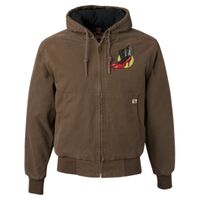 Men's Tall Cheyenne Boulder Cloth™ Hooded Jacket with Tricot Quilt Lining Thumbnail