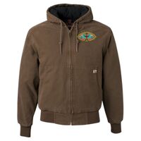 Men's Tall Cheyenne Boulder Cloth™ Hooded Jacket with Tricot Quilt Lining Thumbnail
