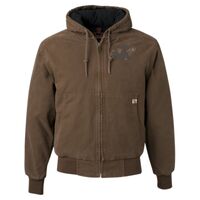 Men's Tall Cheyenne Boulder Cloth™ Hooded Jacket with Tricot Quilt Lining Thumbnail