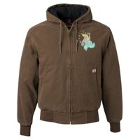 Men's Tall Cheyenne Boulder Cloth™ Hooded Jacket with Tricot Quilt Lining Thumbnail