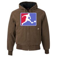 Men's Tall Cheyenne Boulder Cloth™ Hooded Jacket with Tricot Quilt Lining Thumbnail
