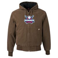 Men's Tall Cheyenne Boulder Cloth™ Hooded Jacket with Tricot Quilt Lining Thumbnail