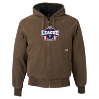 Men's Tall Cheyenne Boulder Cloth™ Hooded Jacket with Tricot Quilt Lining Thumbnail