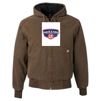 Men's Tall Cheyenne Boulder Cloth™ Hooded Jacket with Tricot Quilt Lining Thumbnail