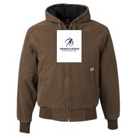 Men's Tall Cheyenne Boulder Cloth™ Hooded Jacket with Tricot Quilt Lining Thumbnail