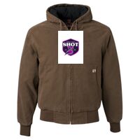 Men's Tall Cheyenne Boulder Cloth™ Hooded Jacket with Tricot Quilt Lining Thumbnail