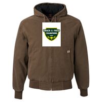 Men's Tall Cheyenne Boulder Cloth™ Hooded Jacket with Tricot Quilt Lining Thumbnail