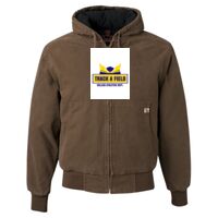 Men's Tall Cheyenne Boulder Cloth™ Hooded Jacket with Tricot Quilt Lining Thumbnail