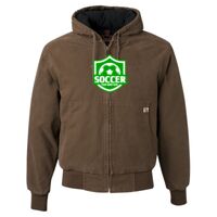 Men's Tall Cheyenne Boulder Cloth™ Hooded Jacket with Tricot Quilt Lining Thumbnail