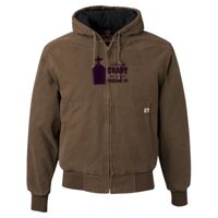 Men's Tall Cheyenne Boulder Cloth™ Hooded Jacket with Tricot Quilt Lining Thumbnail