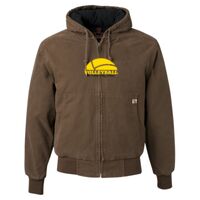 Men's Tall Cheyenne Boulder Cloth™ Hooded Jacket with Tricot Quilt Lining Thumbnail