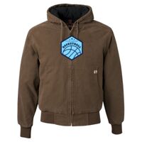 Men's Tall Cheyenne Boulder Cloth™ Hooded Jacket with Tricot Quilt Lining Thumbnail