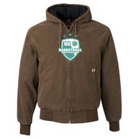 Men's Tall Cheyenne Boulder Cloth™ Hooded Jacket with Tricot Quilt Lining Thumbnail