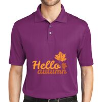 Performance Fine Jacquard Polo Thumbnail