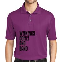 Performance Fine Jacquard Polo Thumbnail