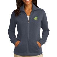 Women's Slub Fleece Full Zip Jacket Thumbnail