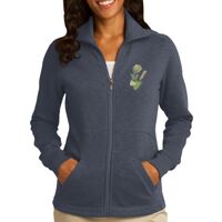 Women's Slub Fleece Full Zip Jacket Thumbnail