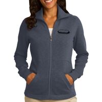 Women's Slub Fleece Full Zip Jacket Thumbnail