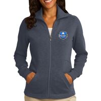 Women's Slub Fleece Full Zip Jacket Thumbnail