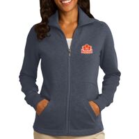 Women's Slub Fleece Full Zip Jacket Thumbnail