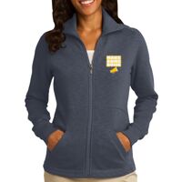 Women's Slub Fleece Full Zip Jacket Thumbnail