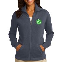 Women's Slub Fleece Full Zip Jacket Thumbnail