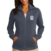 Women's Slub Fleece Full Zip Jacket Thumbnail