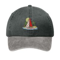 Two Tone Pigment Dyed Cap Thumbnail