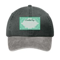Two Tone Pigment Dyed Cap Thumbnail