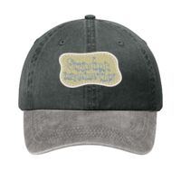 Two Tone Pigment Dyed Cap Thumbnail