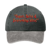 Two Tone Pigment Dyed Cap Thumbnail
