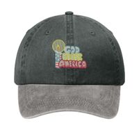 Two Tone Pigment Dyed Cap Thumbnail