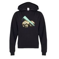 Youth Midweight Hooded Sweatshirt Thumbnail