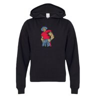 Youth Midweight Hooded Sweatshirt Thumbnail
