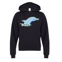 Youth Midweight Hooded Sweatshirt Thumbnail