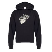 Youth Midweight Hooded Sweatshirt Thumbnail