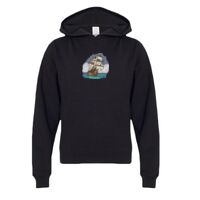 Youth Midweight Hooded Sweatshirt Thumbnail