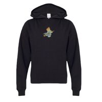 Youth Midweight Hooded Sweatshirt Thumbnail