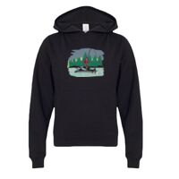 Youth Midweight Hooded Sweatshirt Thumbnail