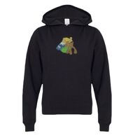 Youth Midweight Hooded Sweatshirt Thumbnail