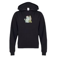 Youth Midweight Hooded Sweatshirt Thumbnail