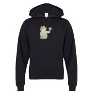 Youth Midweight Hooded Sweatshirt Thumbnail