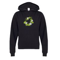 Youth Midweight Hooded Sweatshirt Thumbnail