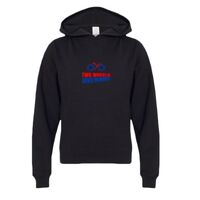 Youth Midweight Hooded Sweatshirt Thumbnail