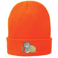 Fleece Lined Knit Cap Thumbnail