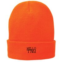 Fleece Lined Knit Cap Thumbnail